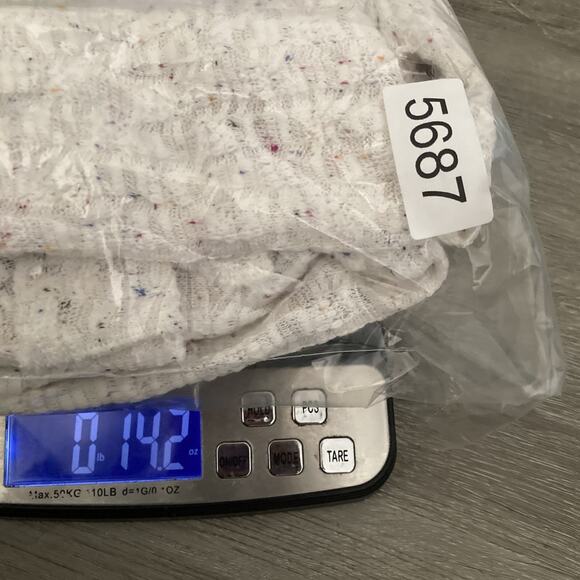 Free People Baja Babe Hooded Pullover oversized confetti coastal beach Women's S - Picture 12 of 12